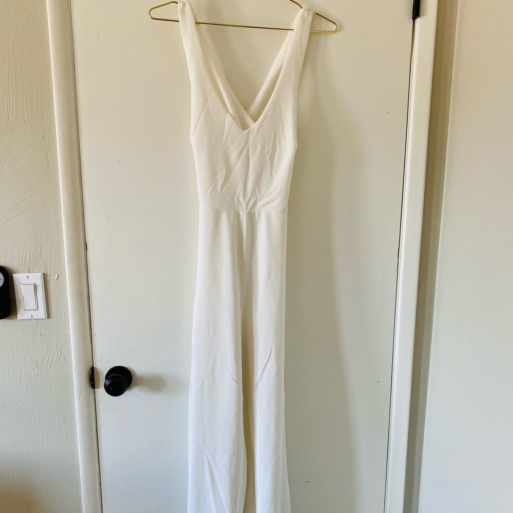 White jumpsuit